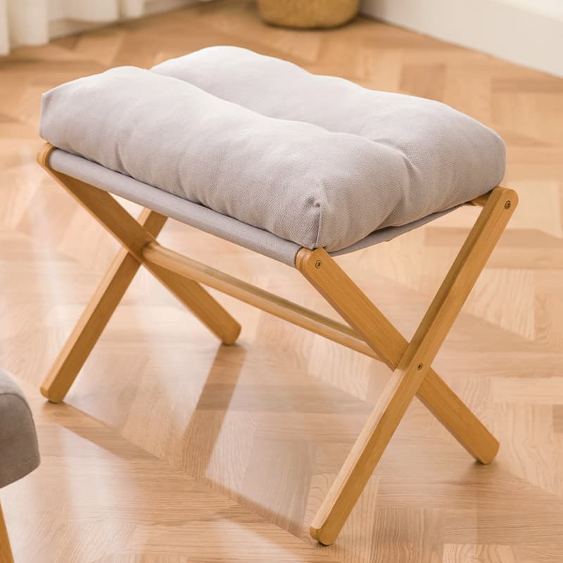 折りたたみ椅子 ファブリック張り 多機能折りたたみスツール