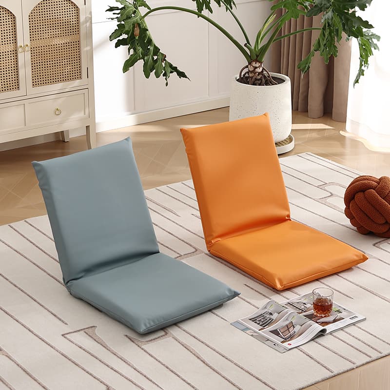 折りたたみ椅子 和風コンパクト座椅子 床に優しい軽量設計